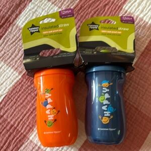 NWT Tommee Tippee insulated straw sippy cup